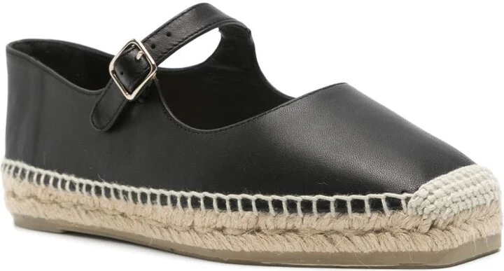Women's Castaner Flat Shoes Black - Image 3