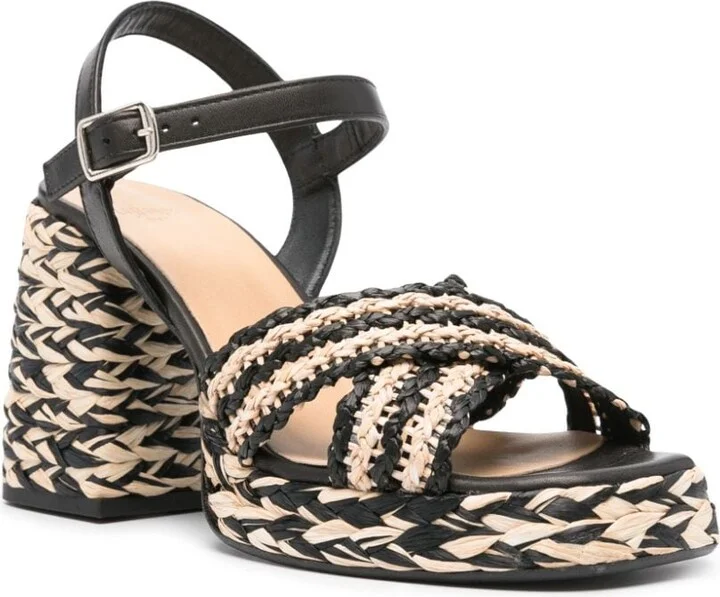 Women's Castaner Sandals Black - Image 4
