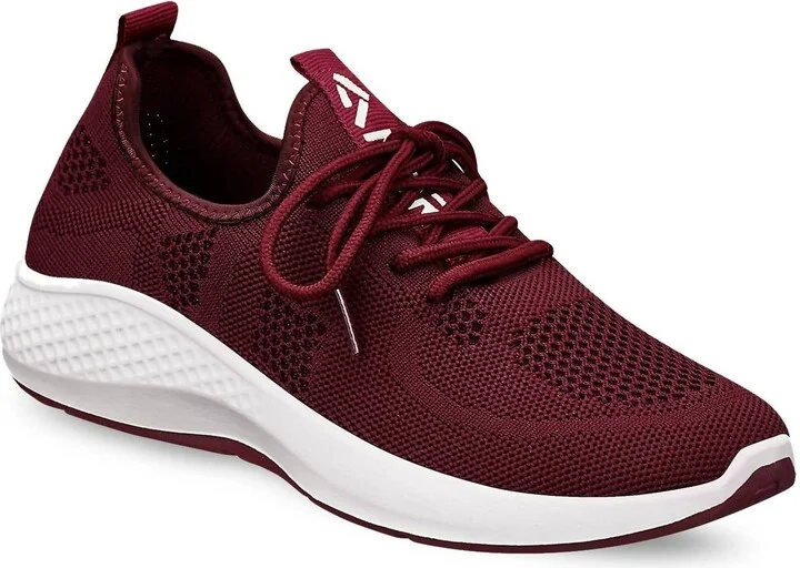 Women's Casual Athletic Sneakers In Burgundy