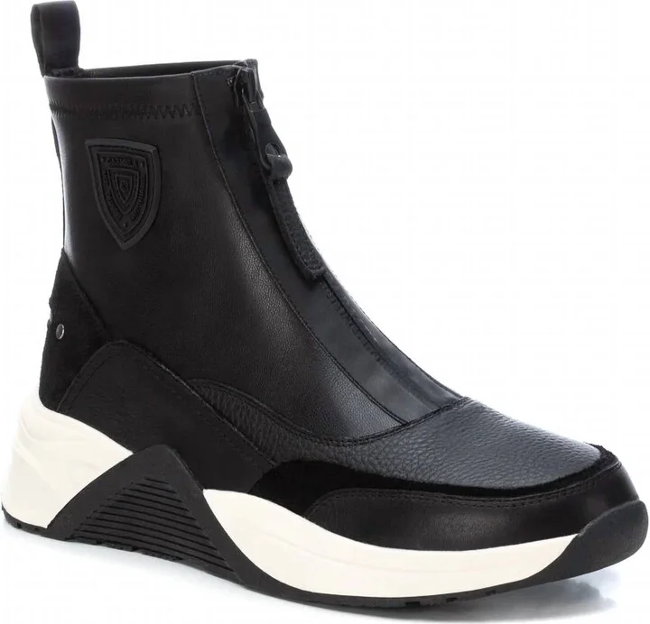 Women's Casual Booties In Black