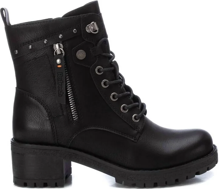 Women's Casual Booties In Black
