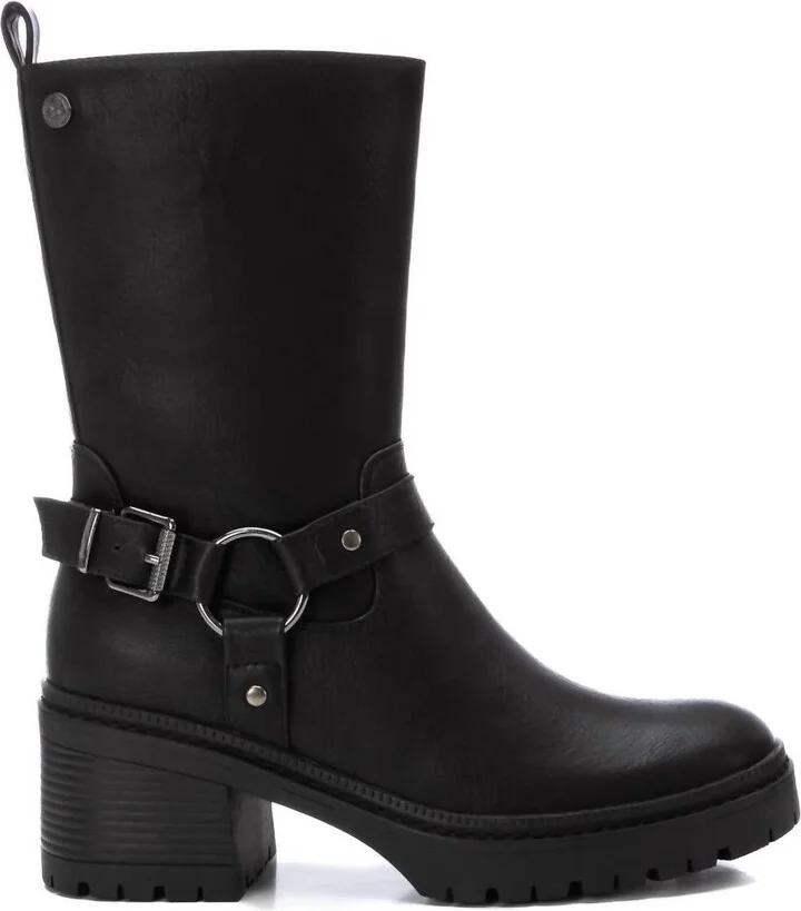 Women's Casual Booties In Black