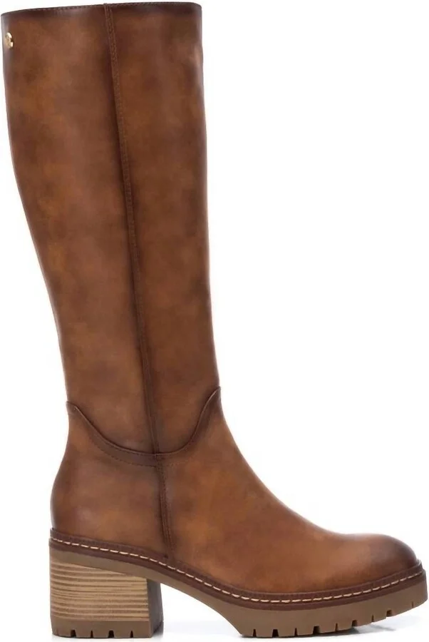 Women's Casual Boots In Camel
