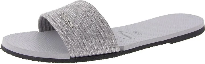 Womens Casual Flat Slide Sandals