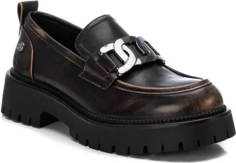 Women's Casual Moccasins 143291 Black - Image 3