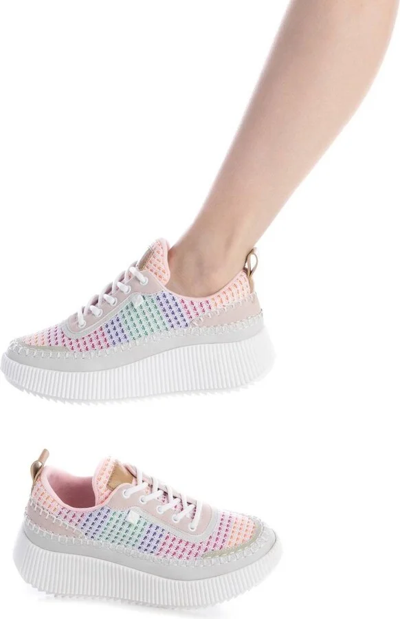 Women's Casual Platform Sneakers By Xti - Image 4