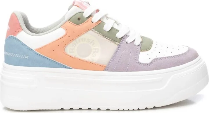 Women's Casual Platform Sneakers In Lilac