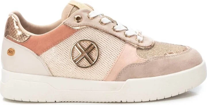 Women's Casual Sneakers In Beige