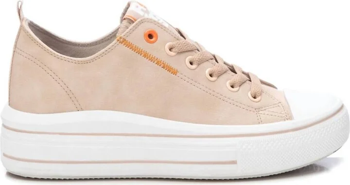 Women's Casual Sneakers In Beige