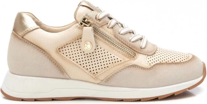 Women's Casual Sneakers In Beige