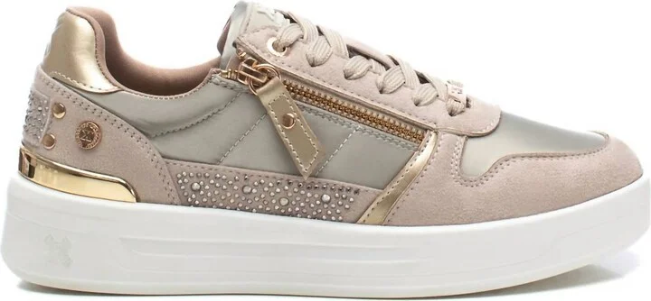 Women's Casual Sneakers In Beige