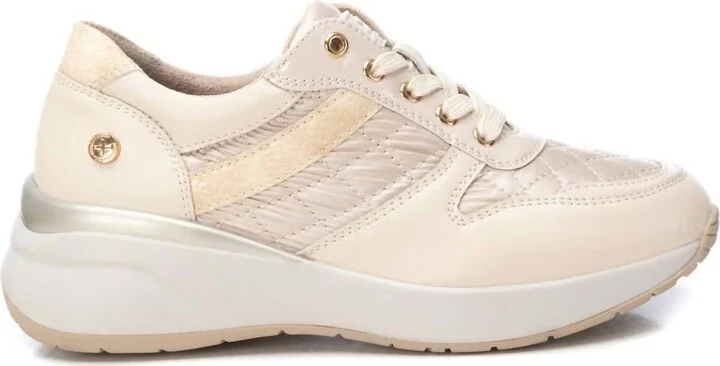 Women's Casual Sneakers In Beige