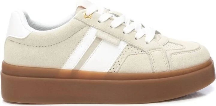 Women's Casual Sneakers In Beige