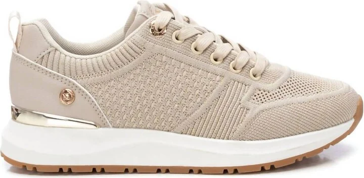 Women's Casual Sneakers In Beige