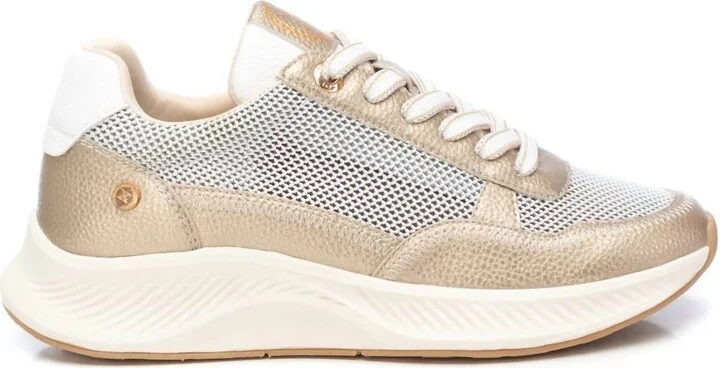 Women's Casual Sneakers In Gold