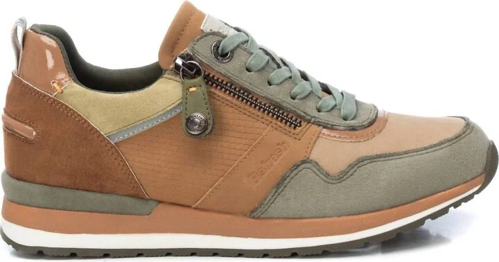 Women's Casual Sneakers In Kakhi
