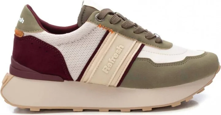 Women's Casual Sneakers In Khaki