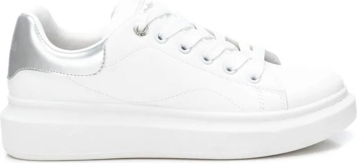 Women's Casual Sneakers In Silver