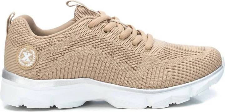 Women's Casual Sport Sneakers In Beige