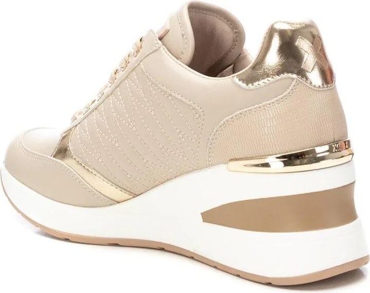 Women's Casual Wedge Sneakers By Xti - Image 6