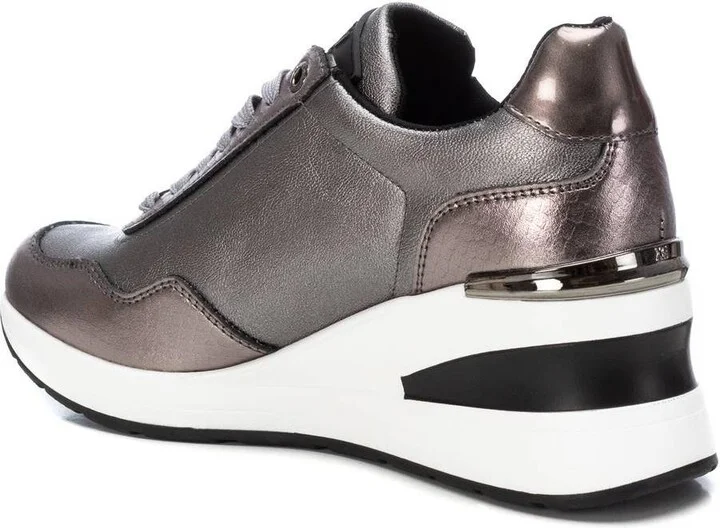 Women's Casual Wedge Sneakers By Xti - Image 8