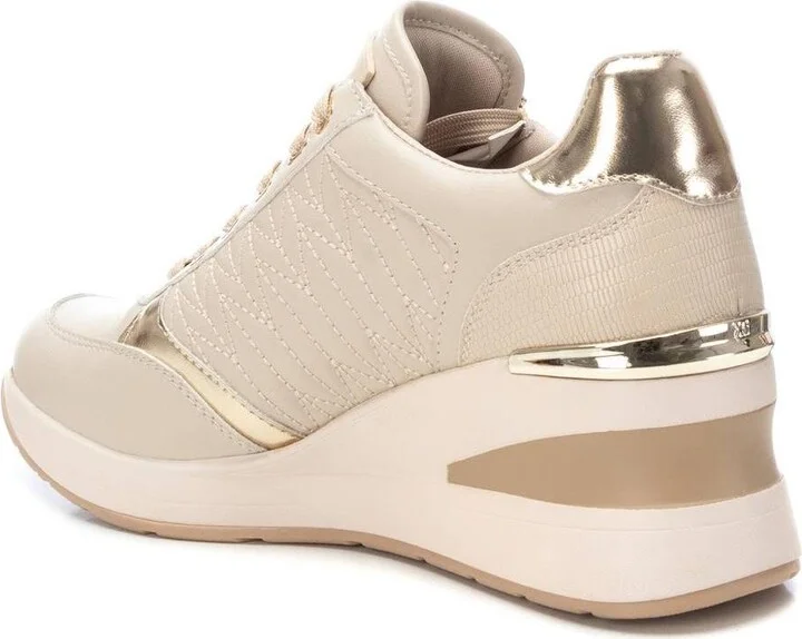 Women's Casual Wedge Sneakers By Xti - Image 11