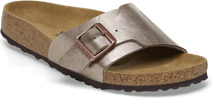 Women's Catalina Bs Birko-Flor Sandal - Narrow Width In Graceful Taupe