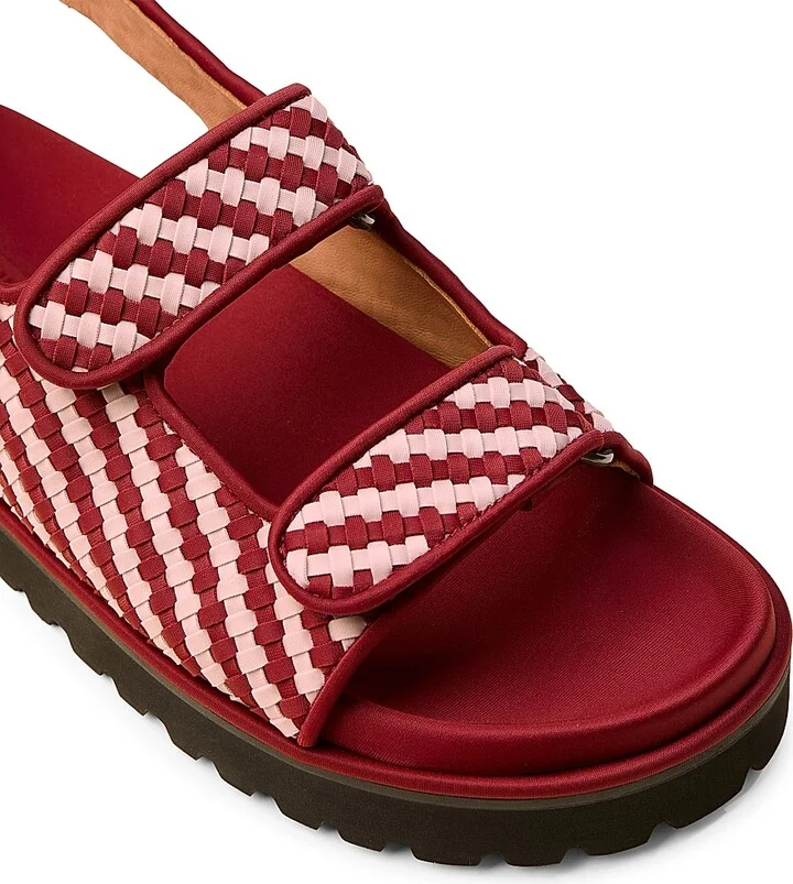 Women's Catalina Striped Sandals - Lychee - Size 11 - Image 3