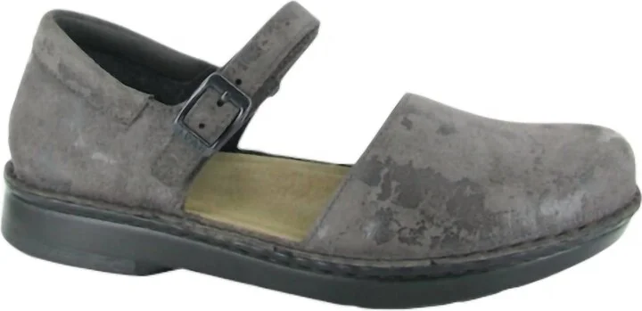 Women's Catania Shoes In Grey Marble Suede