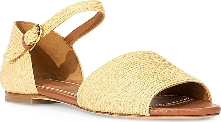 Women's Catherine Raffia Sandals - Natural - Size 5 - Image 2