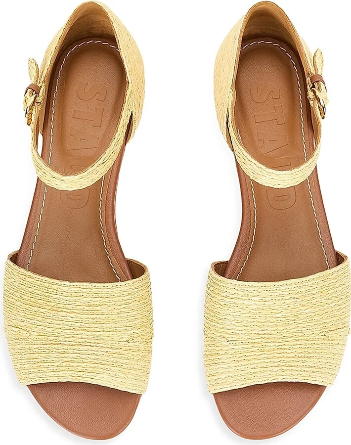 Women's Catherine Raffia Sandals - Natural - Size 5 - Image 4