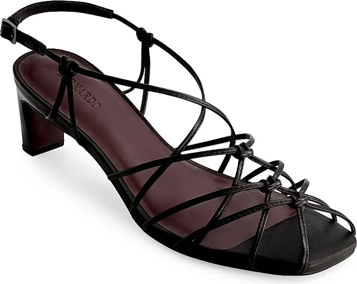 Women's Catrina Strappy Heels - Black - Size 6 - Image 2