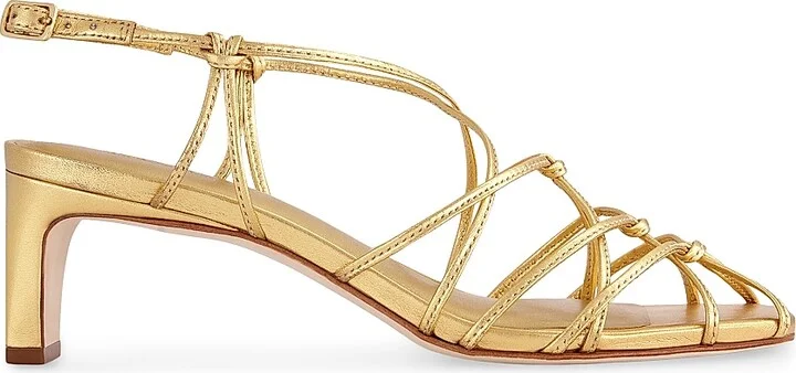 Women's Catrina Strappy Heels - Gold - Size 6