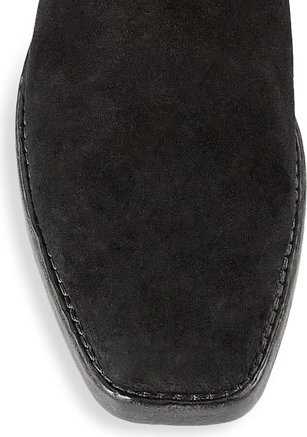 Women's Cavalry Suede Ankle Boots - Black Calfsuede - Size 5 - Image 4