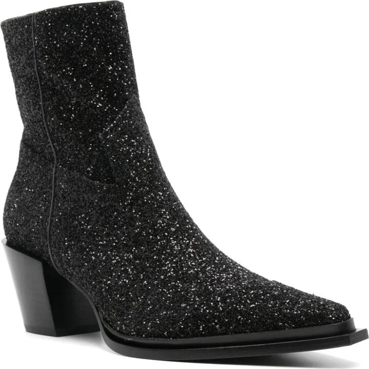 Women's Cece Ab Glitter Ankle Boots 60Mm - Image 2
