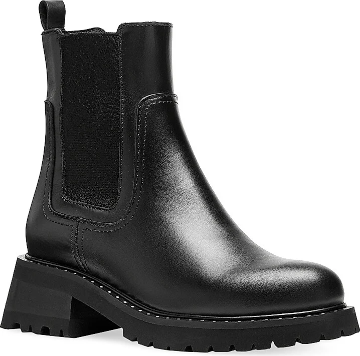 Women's Cedar Waterproof Leather Chelsea Boots - Black - Size 6 - Image 2