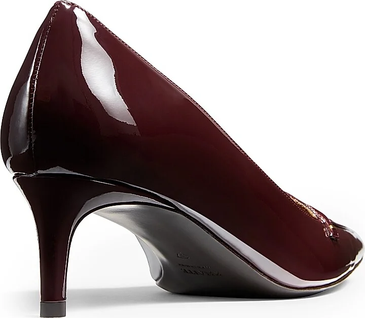 Women's Celia 50MM Patent Leather Pumps - Black - Size 6 - Image 7