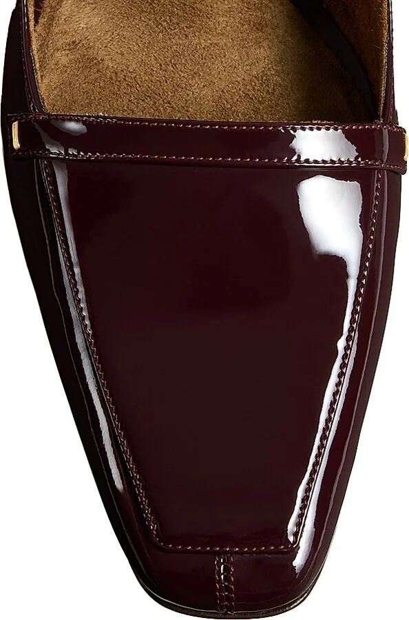 Women's Celia 50MM Patent Leather Pumps - Black - Size 6 - Image 8