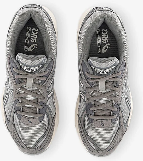 Womens Cement Grey Gt-2160 Panelled Mixed-Material Trainers 3 - Image 2