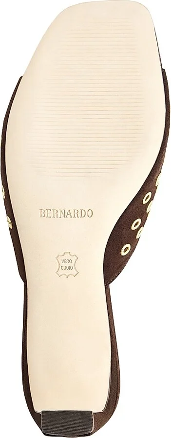 Women's Cenza Grommet Kitten Heel Mules - Dark Chocolate - Size 6 - Image 4