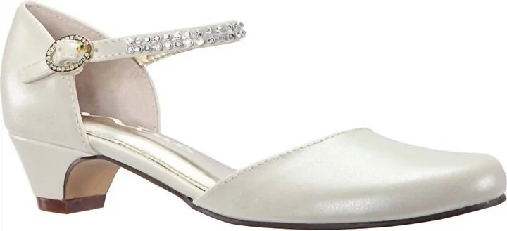 Women's Cera Block Heel Sandals In Bone Pearl