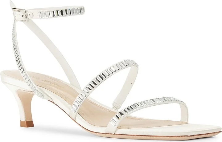 Women's Cetim Bonin Atenas 45MM Sandals - White - Size 6 - Image 2