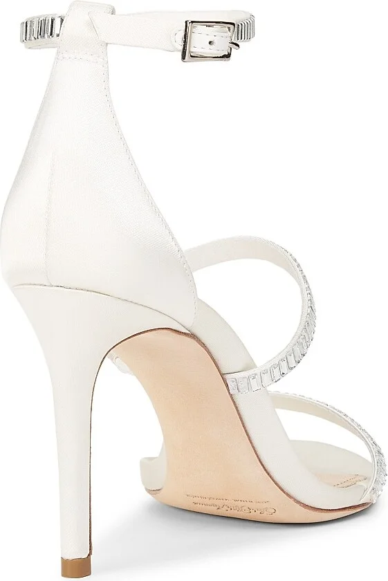 Women's Cetim Bonin Atenas 95MM Sandals - White - Size 7 - Image 3