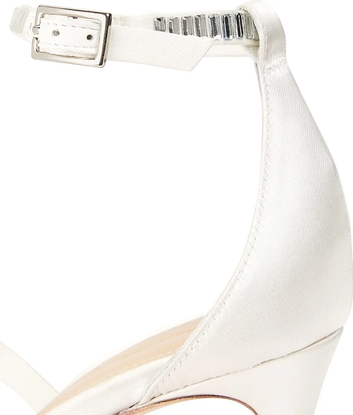 Women's Cetim Bonin Atenas 95MM Sandals - White - Size 7 - Image 5