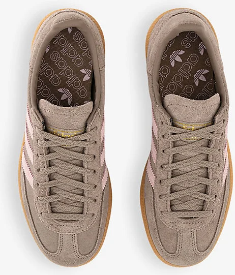 Womens Chalky Brown Handball Spezial Suede Low-Top Trainers Eur 38/5 Uk Women - Image 2
