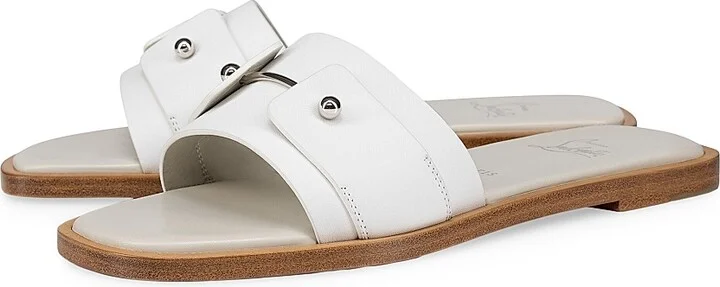 Women's Chambeli Mule Sandals - Bianco - Size 6 - Image 2