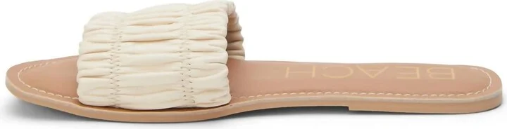 Women's Channel Slide Sandal In Ivory