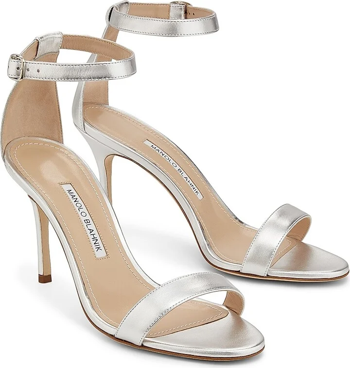 Women's Chaos Metallic Leather Sandals - Gold - Size 9 - Image 7