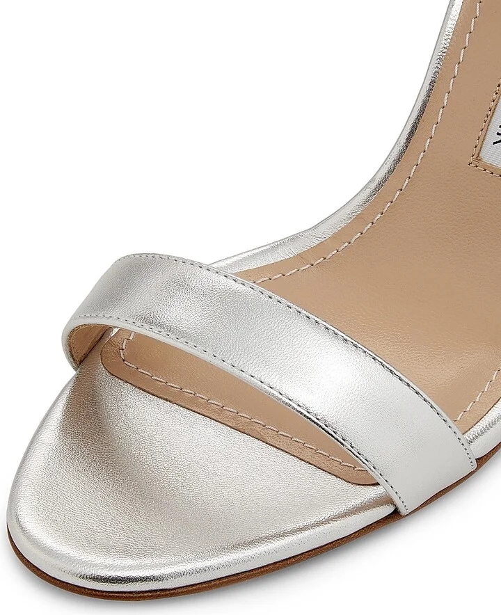 Women's Chaos Metallic Leather Sandals - Gold - Size 9 - Image 11
