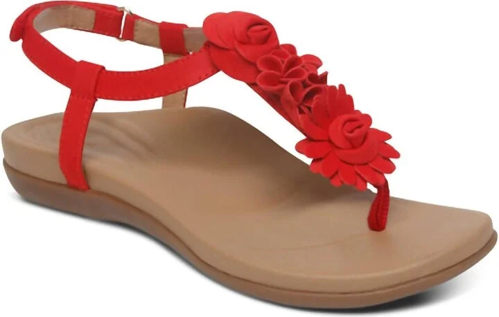 Women's Charli Thong Sandals In Red
